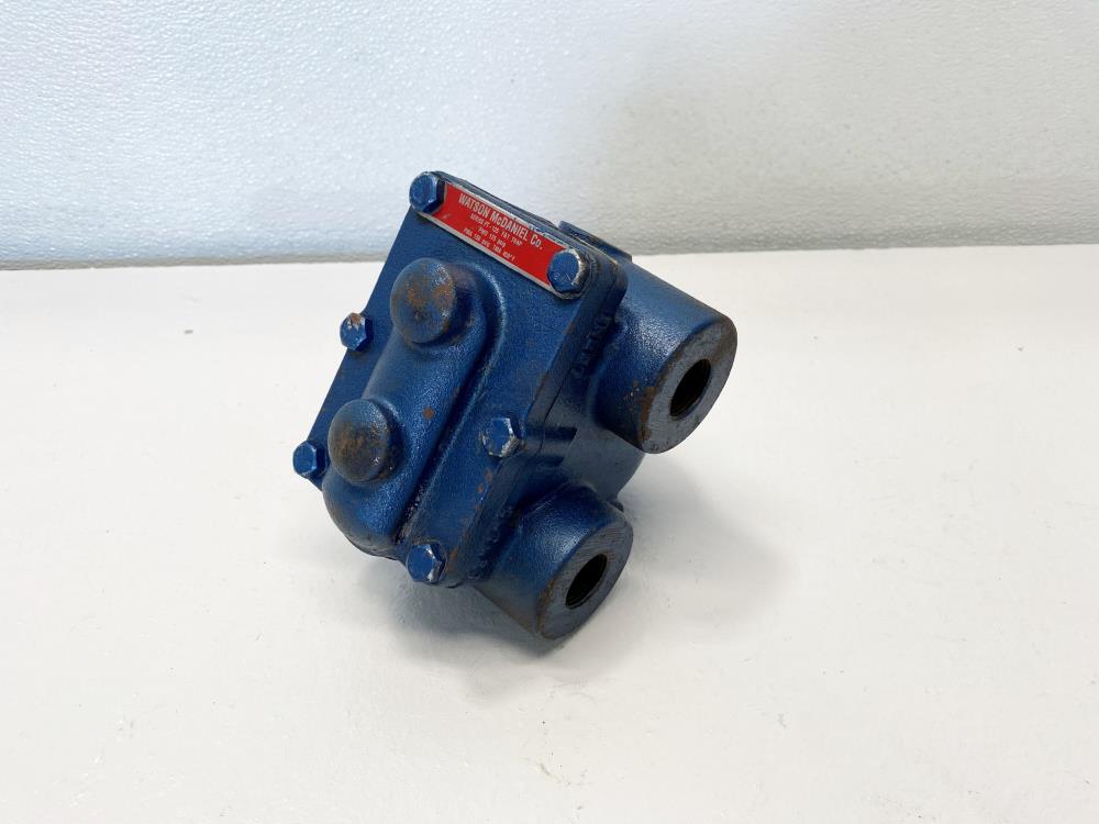 Watson McDaniel FT-125 Float & Thermostatic Steam Trap, 3/4" NPT, Carbon Steel